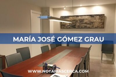 Notaría María José Gómez Grau (Villanueva y Geltrú)