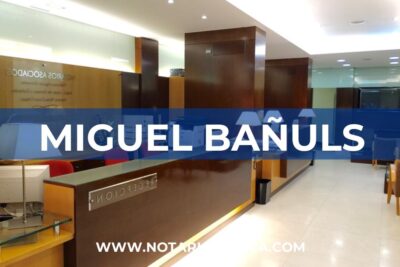 Notaría Miguel Bañuls (Alcalá de Henares)