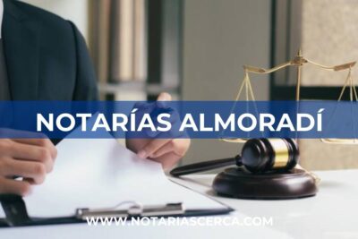 Notarías en Almoradí (Alicante)