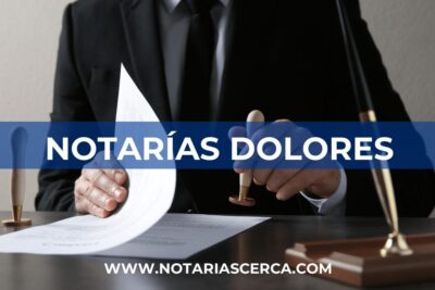 Notarías en Dolores (Alicante)