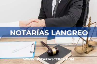 Notarías en Langreo (Asturias)