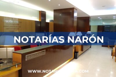 Notarías en Narón (A Coruña)