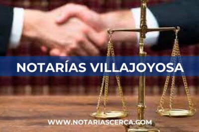 Notarías en Villajoyosa (Alicante)